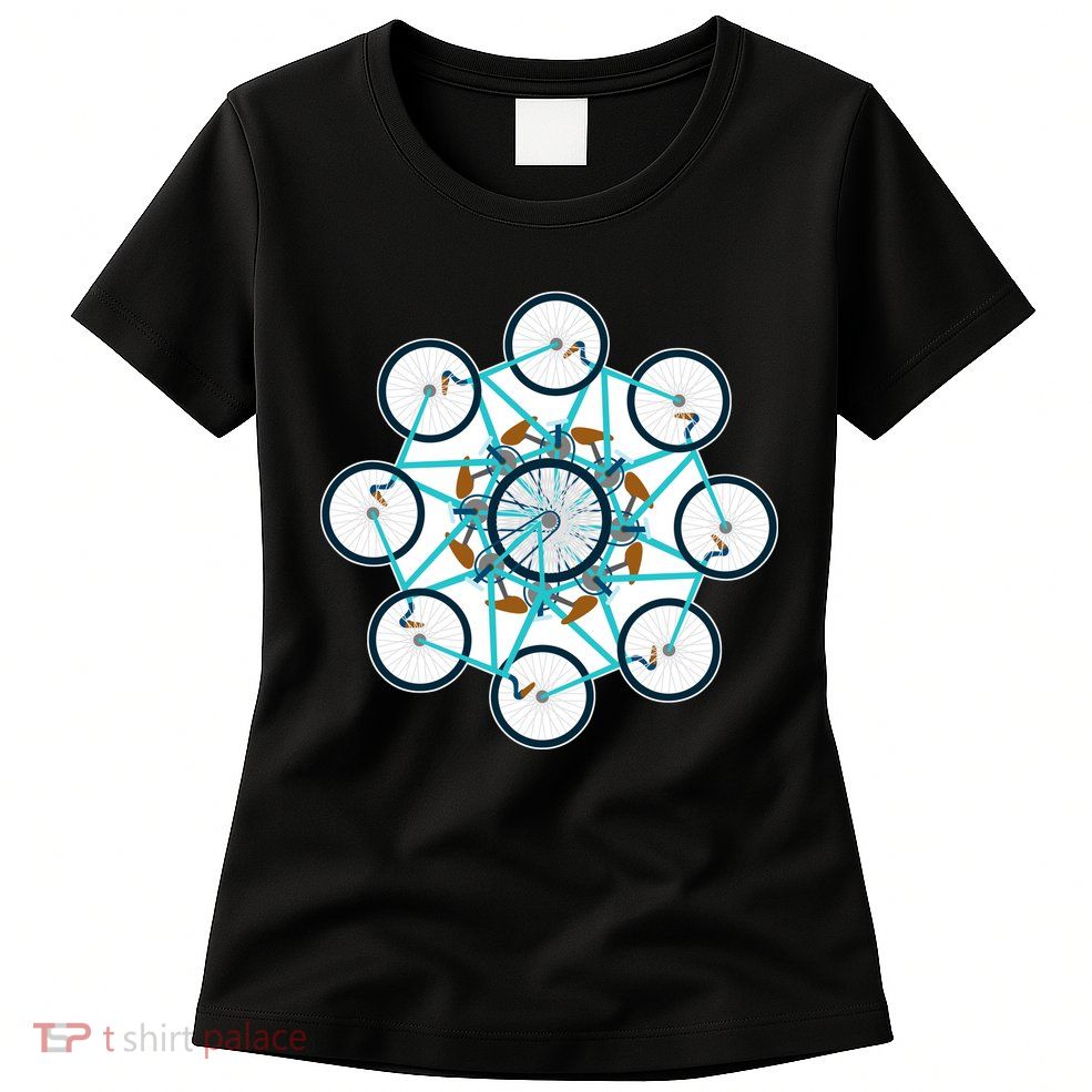Bike Cycling Pattern Women's T-Shirt