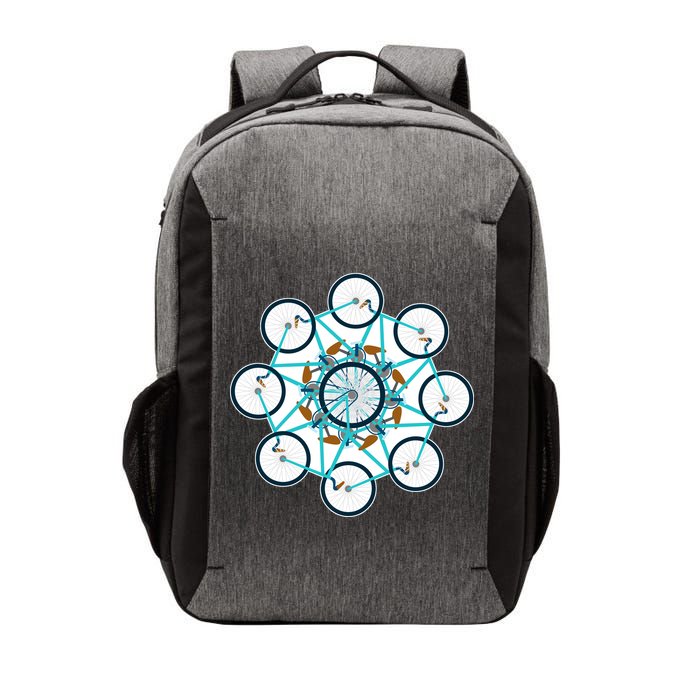 Bike Cycling Pattern Vector Backpack
