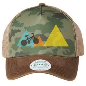 Bike Mountain Simple Logo Legacy Tie Dye Trucker Hat