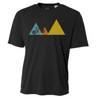 Bike Mountain Simple Logo Cooling Performance Crew T-Shirt