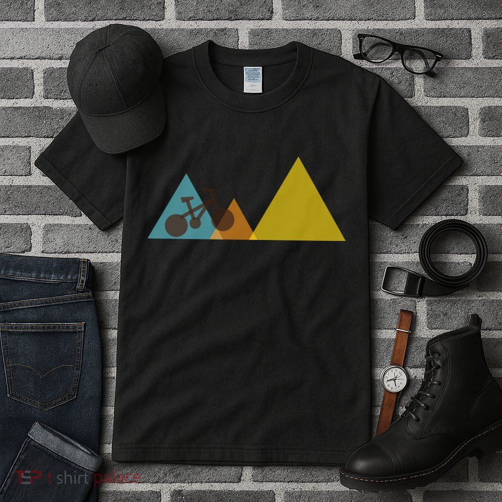 Bike Mountain Simple Logo Tall T-Shirt
