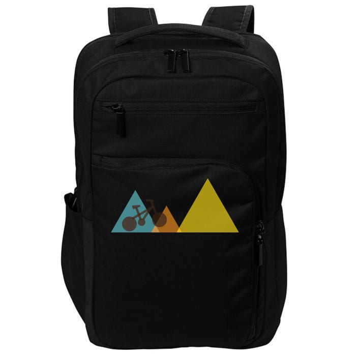 Bike Mountain Simple Logo Impact Tech Backpack