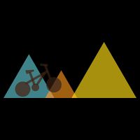 Bike Mountain Simple Logo Impact Tech Backpack