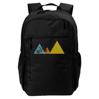 Bike Mountain Simple Logo Daily Commute Backpack