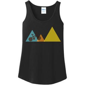 Bike Mountain Simple Logo Ladies Essential Tank