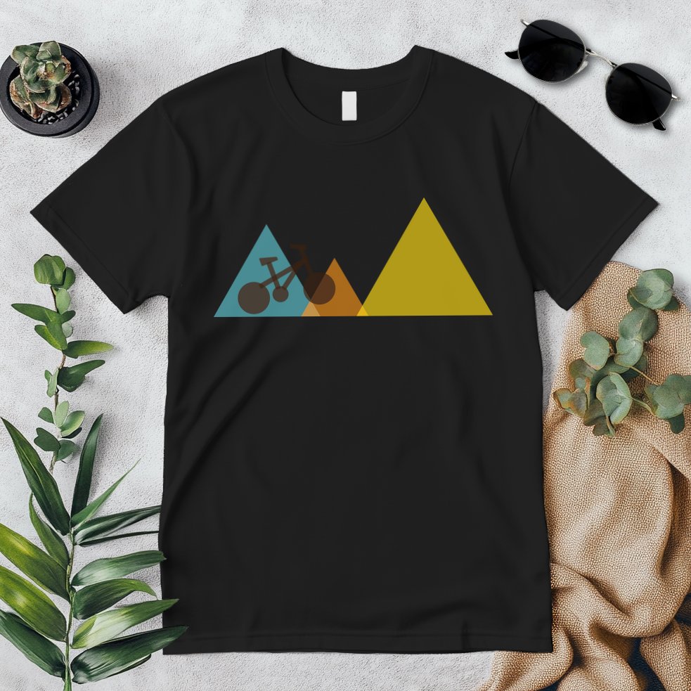 Bike Mountain Simple Logo Premium T-Shirt