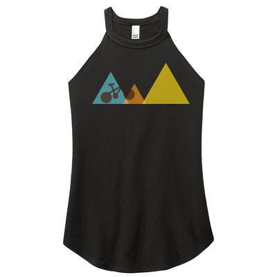 Bike Mountain Simple Logo Women’s Perfect Tri Rocker Tank