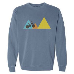 Bike Mountain Simple Logo Garment-Dyed Sweatshirt