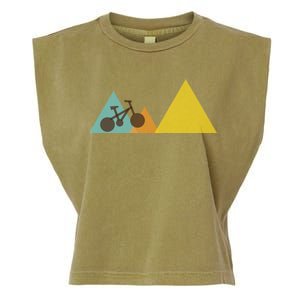 Bike Mountain Simple Logo Garment-Dyed Women's Muscle Tee