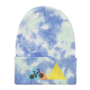 Bike Mountain Simple Logo Tie Dye 12in Knit Beanie