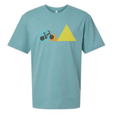 Bike Mountain Simple Logo Sueded Cloud Jersey T-Shirt