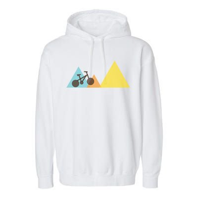 Bike Mountain Simple Logo Garment-Dyed Fleece Hoodie