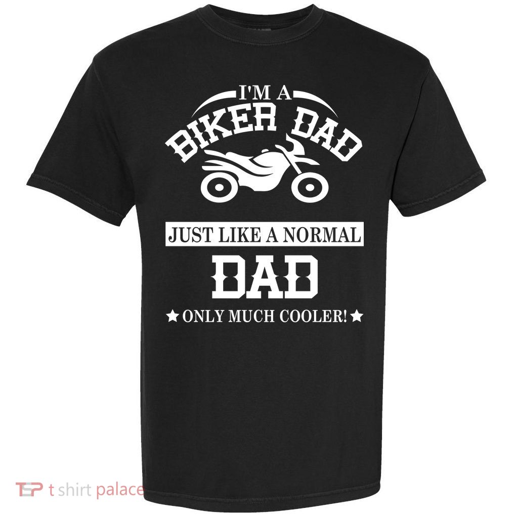 Biker Dad Garment-Dyed Heavyweight T-Shirt