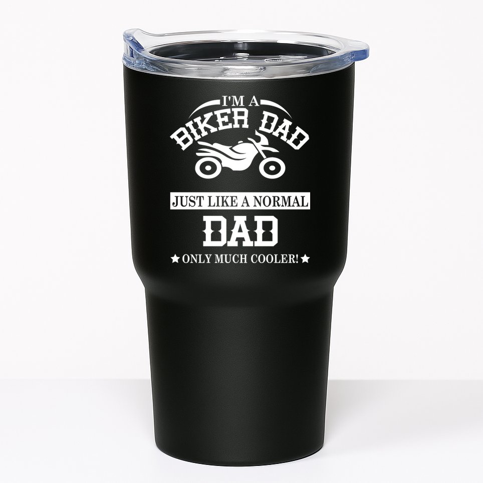 Biker Dad Tumbler