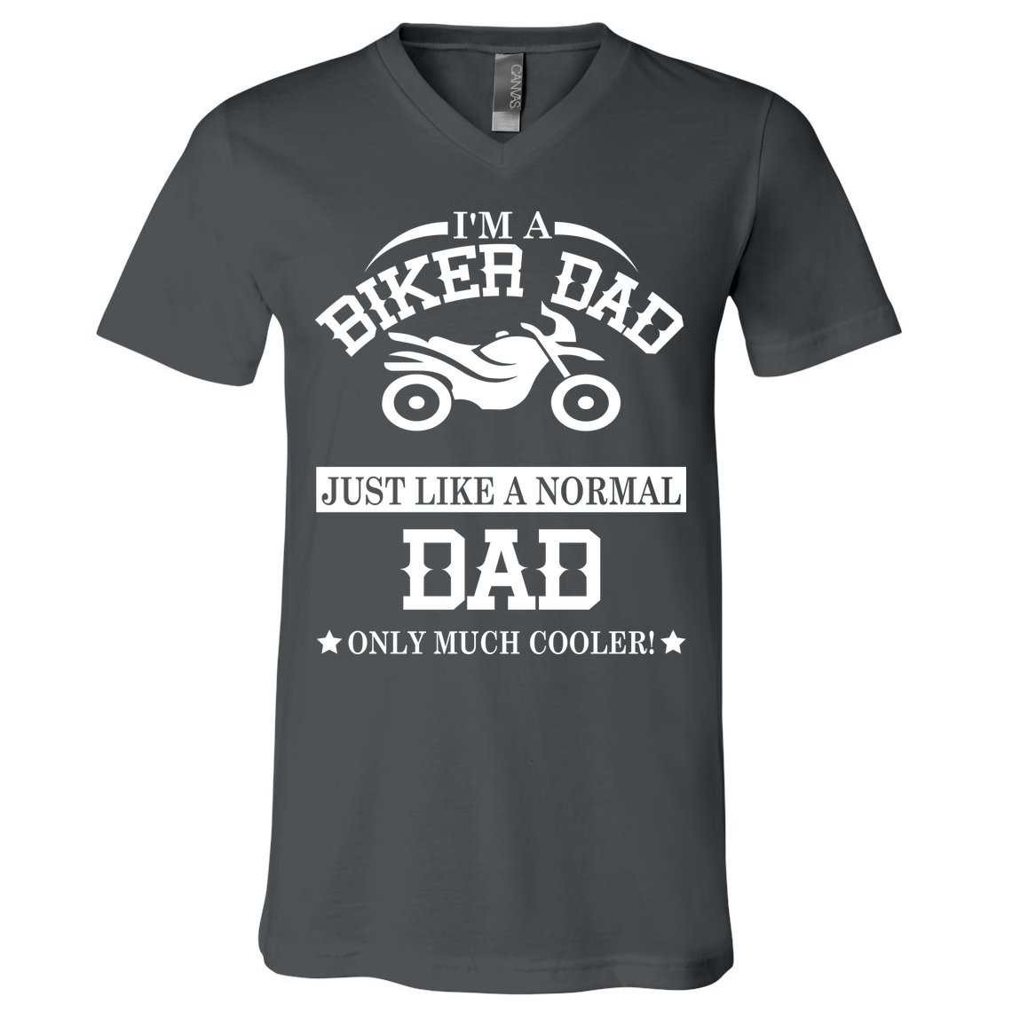 Biker Dad V-Neck T-Shirt
