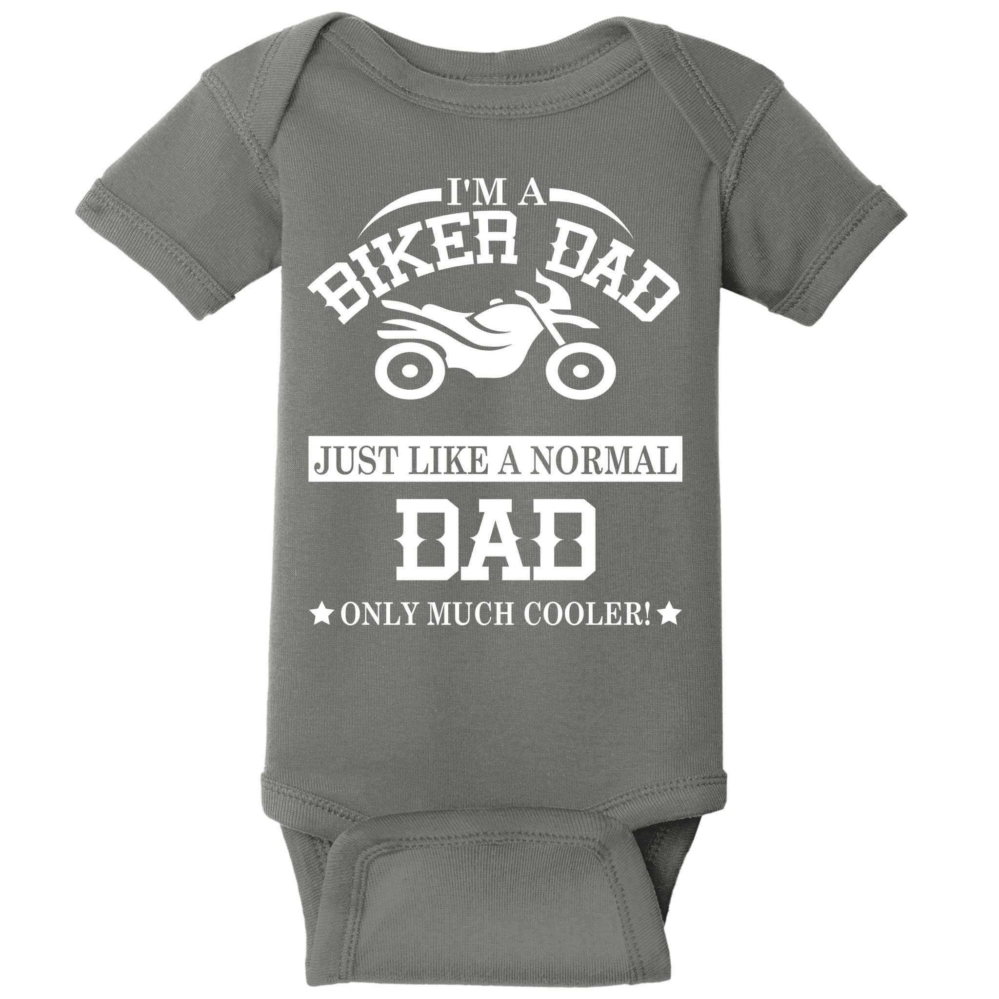 Biker Dad Baby Bodysuit