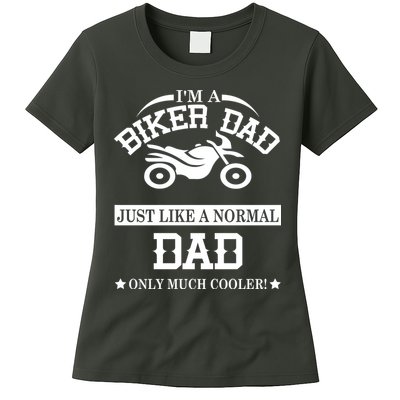 Biker Dad Womens T-Shirt