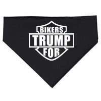 Bikers For Trump USA-Made Doggie Bandana