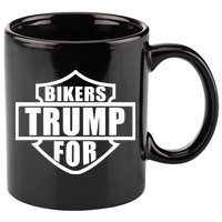 Bikers For Trump 11oz C Handle Ceramic Mug