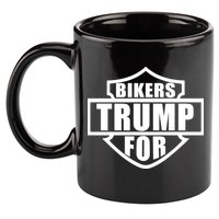 Bikers For Trump 11oz C Handle Ceramic Mug