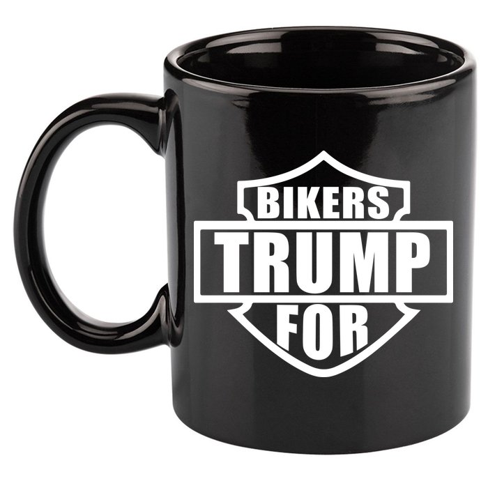 Bikers For Trump 11oz C Handle Ceramic Mug