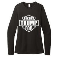 Bikers For Trump Womens CVC Long Sleeve Shirt