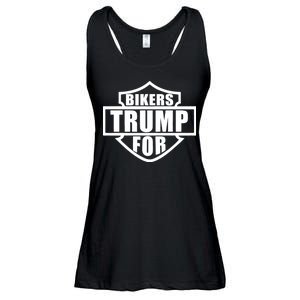 Bikers For Trump Ladies Essential Flowy Tank