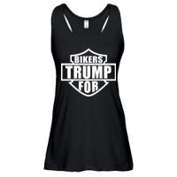 Bikers For Trump Ladies Essential Flowy Tank