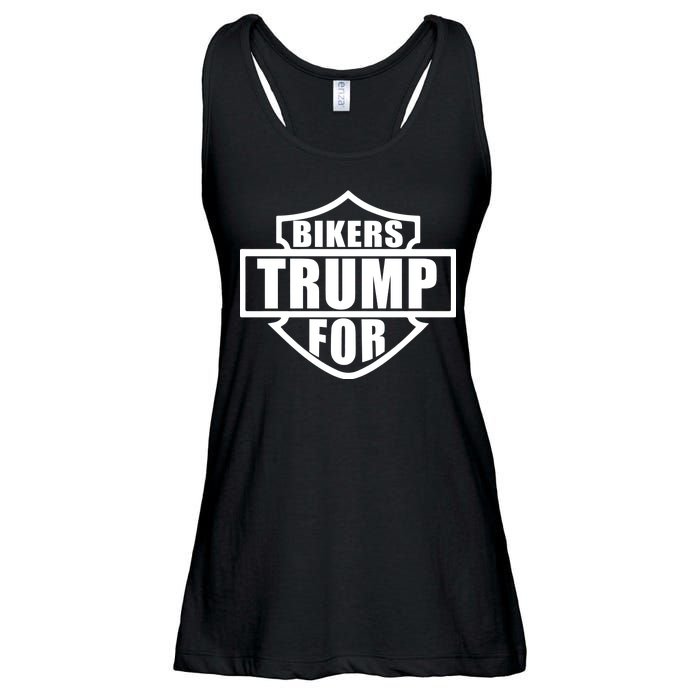 Bikers For Trump Ladies Essential Flowy Tank