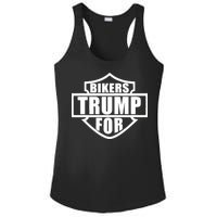 Bikers For Trump Ladies PosiCharge Competitor Racerback Tank