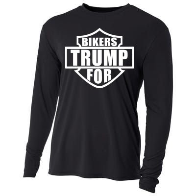 Bikers For Trump Cooling Performance Long Sleeve Crew