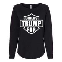 Bikers For Trump Womens California Wash Sweatshirt