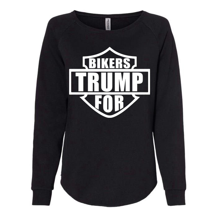 Bikers For Trump Womens California Wash Sweatshirt