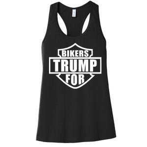 Bikers For Trump Women's Racerback Tank