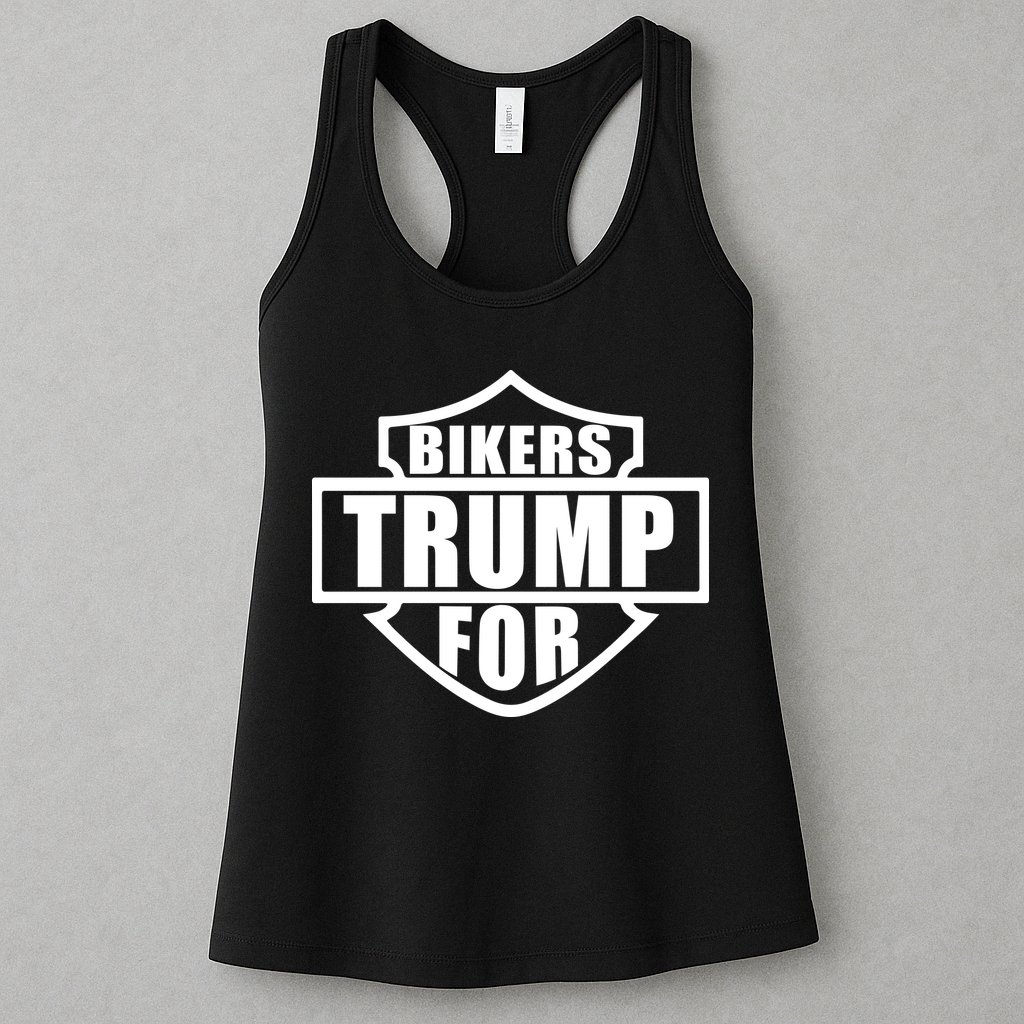 Bikers For Trump Womens Tank Top