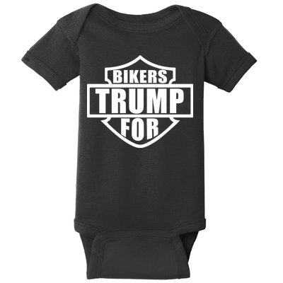 Bikers For Trump Baby Bodysuit