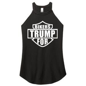 Bikers For Trump Women's Perfect Tri Rocker Tank