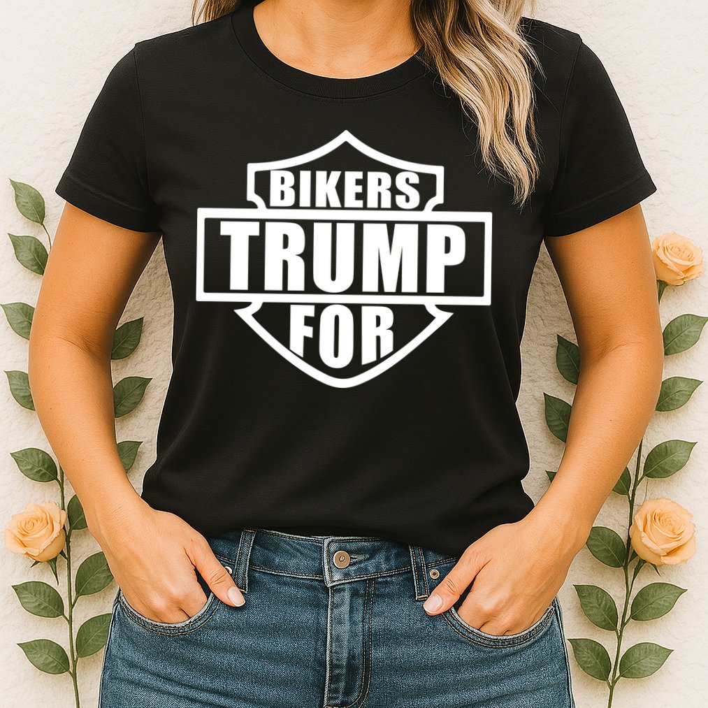 Bikers For Trump Womens T-Shirt