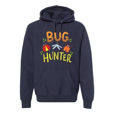 Bugs Insects Ladybug Biologist Entomology Student Premium Hoodie