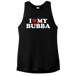 Bubba I Love My Bubba Ladies PosiCharge Tri-Blend Wicking Tank