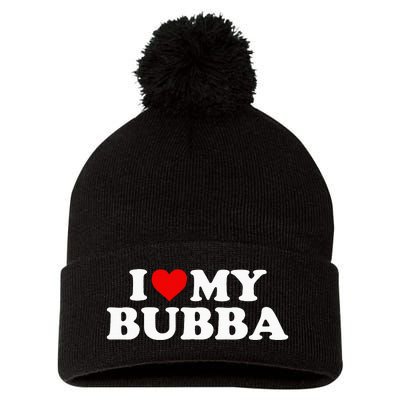 Bubba I Love My Bubba Pom Pom 12in Knit Beanie