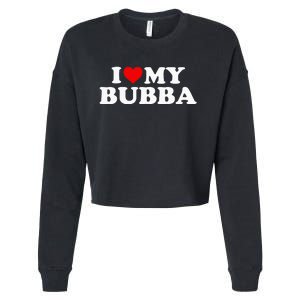 Bubba I Love My Bubba Cropped Pullover Crew