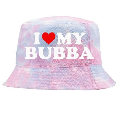 Bubba I Love My Bubba Tie-Dyed Bucket Hat