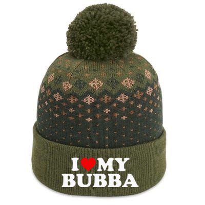 Bubba I Love My Bubba The Baniff Cuffed Pom Beanie