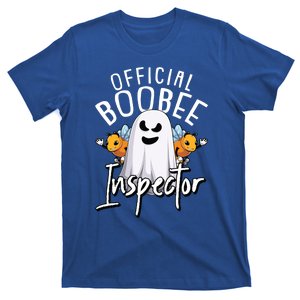 Boobee Inspector Lazy Diy Halloween Costume Funny Ghost Gift T-Shirt