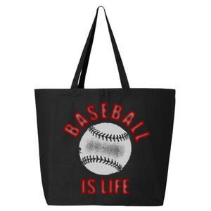 Baseball Is Life 25L Jumbo Tote