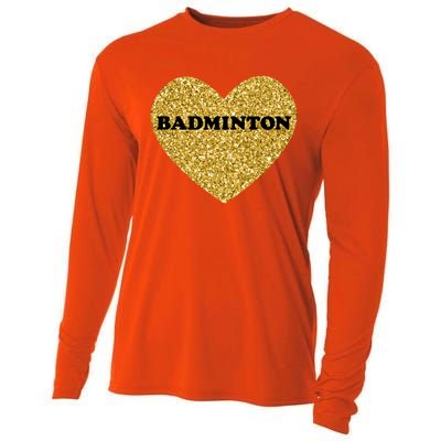 Badminton I Love Badminton Gift Cooling Performance Long Sleeve Crew