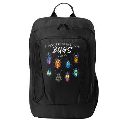 Bug Insect Lover Bug funny Bug Lover City Backpack