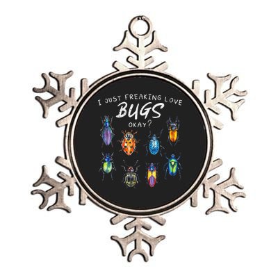 Bug Insect Lover Bug funny Bug Lover Metallic Star Ornament