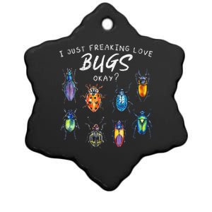 Bug Insect Lover Bug funny Bug Lover Ceramic Star Ornament